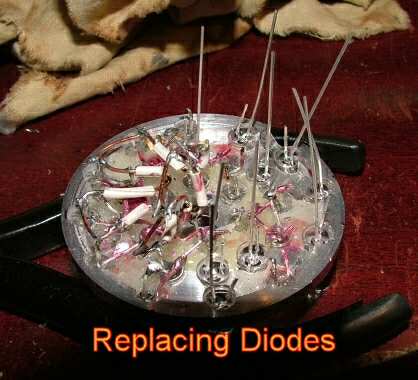 [replacing diodes ]